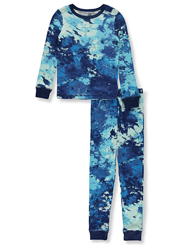 Only Boys Boys' 2-Piece Marble Tie Dye Pajamas - CookiesKids.com