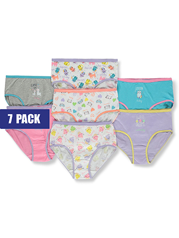 Real Love Girls' 7-Pack Briefs Underwear - CookiesKids.com