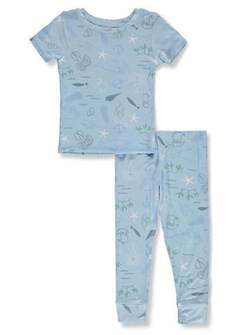 Poppy & Clay Baby Boys' Sea Bamboo Pajamas Set - CookiesKids.com