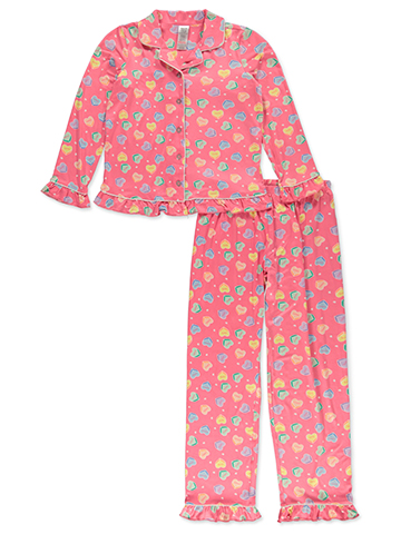 Rene Rofe Girls' Conversation Hearts Pajama Set - CookiesKids.com