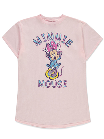 Disney Minnie Mouse Girls' Blush T-Shirt - CookiesKids.com