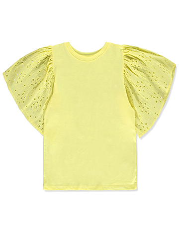Jessica Simpson Girls' Eyelet Top T-Shirt - CookiesKids.com