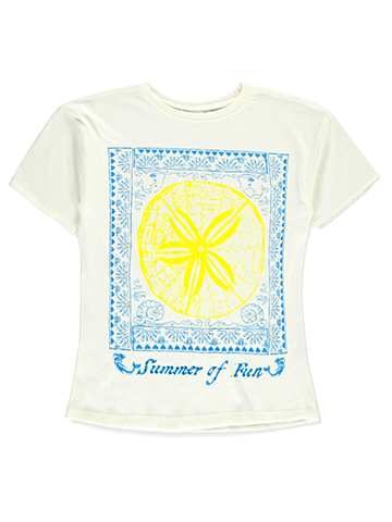 Jessica Simpson Girls' Graffiti Heart T-Shirt - CookiesKids.com