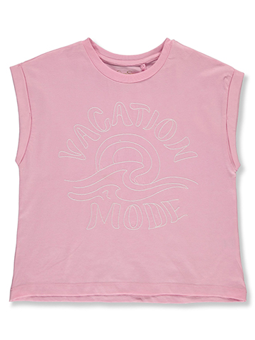 Jessica Simpson Girls' Sleeveless Flower Tank Top - CookiesKids.com