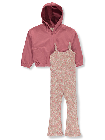 Jessica Simpson Girls' 2-Piece Jumpsuit Set Outfit - CookiesKids.com
