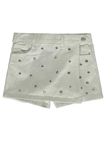 Jessica Simpson Girls' Riveted Denim Skorts - CookiesKids.com