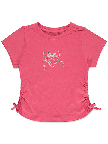 Jessica Simpson Girls' Strawberry T-Shirt - CookiesKids.com