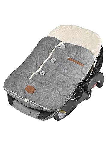 JJ Cole Sherpa Car Seat Cover - CookiesKids.com