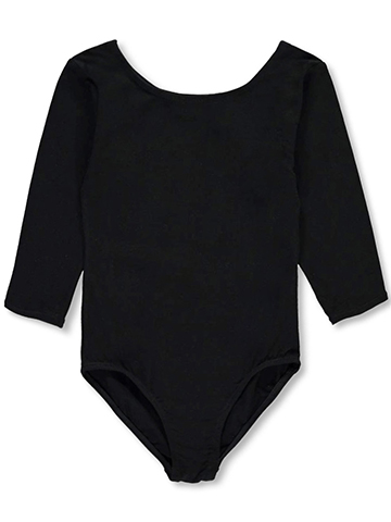 Marilyn Taylor Girls’ 3/4 Sleeve Dancewear Leotard - CookiesKids.com