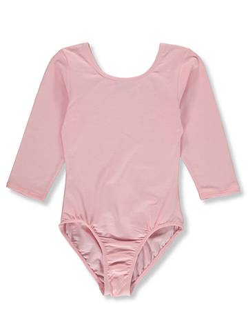 Marilyn Taylor Girls’ 3/4 Sleeve Dancewear Leotard - CookiesKids.com