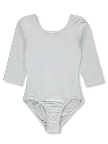 Marilyn Taylor Girls’ 3/4 Sleeve Dancewear Leotard - CookiesKids.com