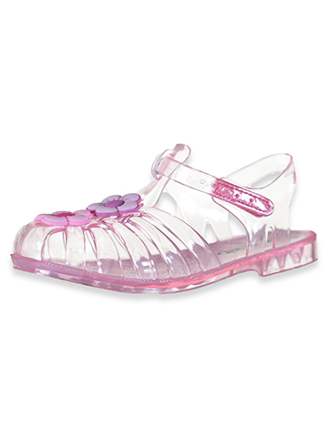Josmo Girls' Flower Jelly Shoes - CookiesKids.com