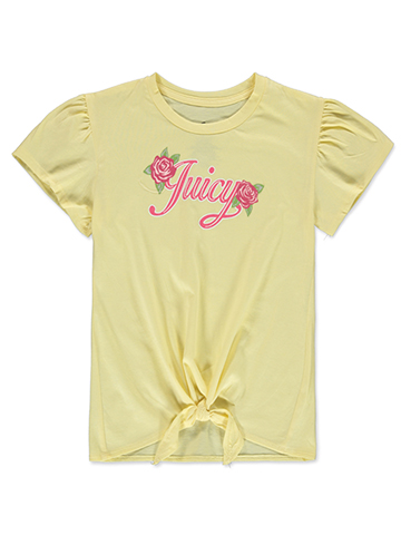 Juicy Couture Girls' Rose T-Shirt - CookiesKids.com