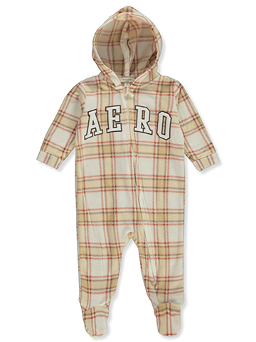 Aeropostale Baby Boys' Hooded Footed Pram Suits - CookiesKids.com