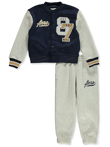 Aeropostale Boys' 2-Piece Joggers Set Outfit - CookiesKids.com