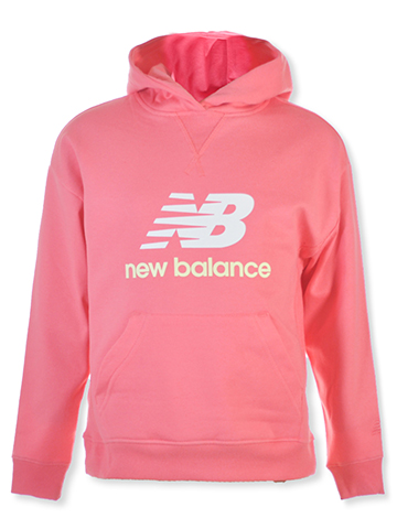 New Balance Girls' Logo Hoodie - CookiesKids.com