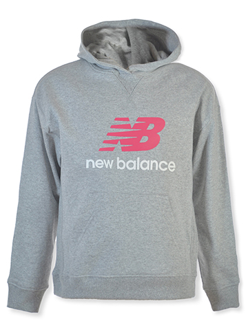 New Balance Girls' Logo Hoodie - CookiesKids.com