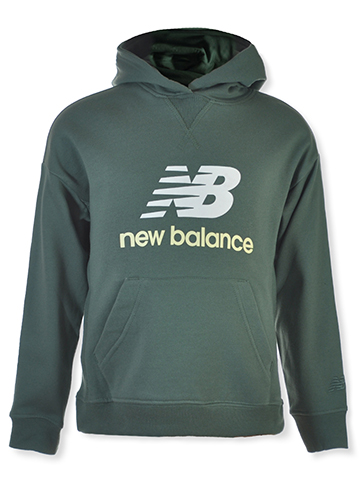 New Balance Girls' Logo Hoodie - CookiesKids.com