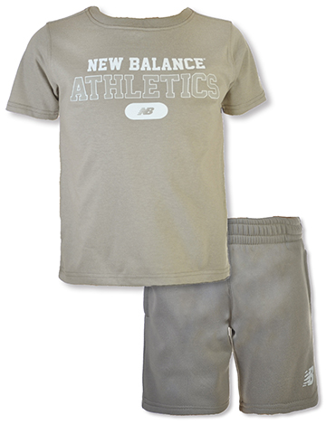 New Balance Boys' 2-Piece Shorts Set Outfit - CookiesKids.com