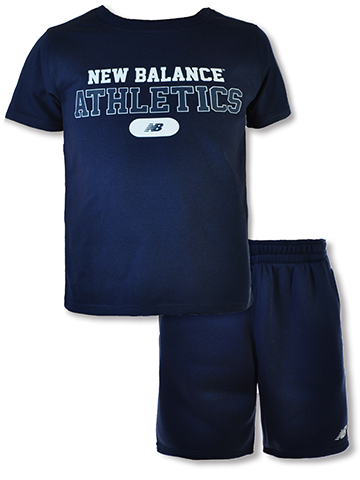 New Balance Boys' 2-Piece Shorts Set Outfit - CookiesKids.com