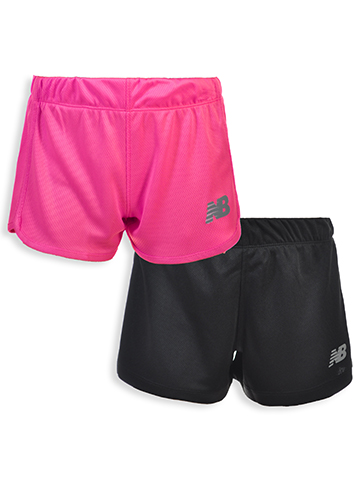 New Balance Girls' 2-Pack Shorts - CookiesKids.com