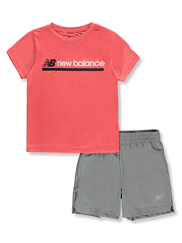 New Balance Boys' 2-Piece Shorts Set Outfit - CookiesKids.com