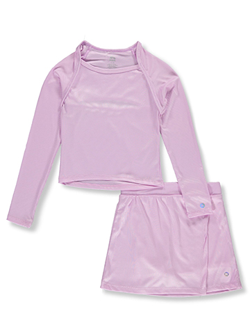 RBX Girls' 2-Piece Scooter Skirt Set Outfit - CookiesKids.com