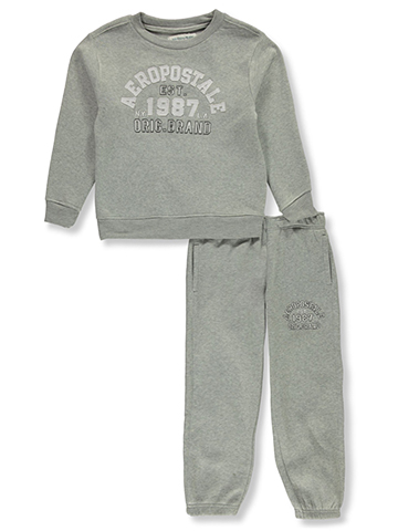 Aeropostale Boys' 2-Piece Varsity Joggers Set Outfit - CookiesKids.com