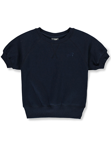 New Balance Girls' Short-Sleeved Sweatshirt - CookiesKids.com