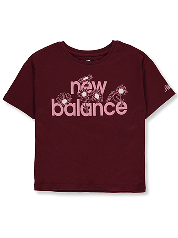 New Balance Girls' Flower T-Shirt - CookiesKids.com