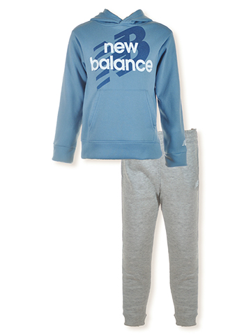 New Balance Boys' 2-Piece Essential Joggers Set Outfit - CookiesKids.com
