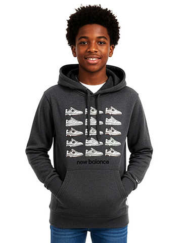 New Balance Boys' Pullover Street Hoodie - CookiesKids.com