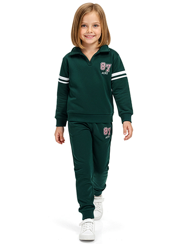 Aeropostale Girls' 2-Piece Joggers Set Outfit - CookiesKids.com