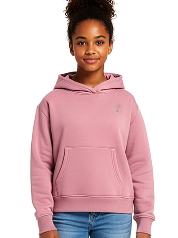 New Balance Girls' Fleece Hooded Sweatshirt - CookiesKids.com