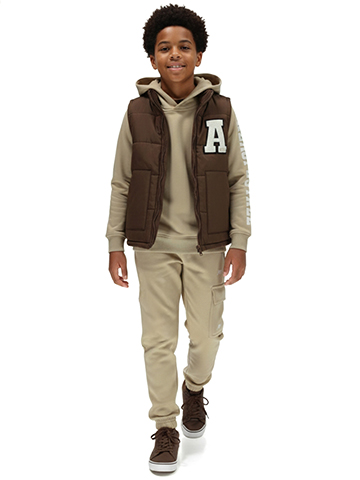 Aeropostale Boys' 3-Piece Joggers Set Outfit - CookiesKids.com