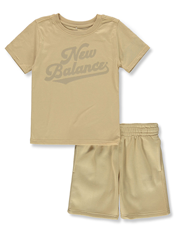 New Balance Boys' 2-Piece Shorts Set Outfit - CookiesKids.com