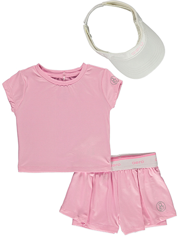 Aeropostale Baby Girls' 2-Piece Skorts Set Outfit - CookiesKids.com