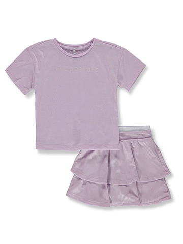 Aeropostale Baby Girls' 2-Piece Skorts Set Outfit - CookiesKids.com