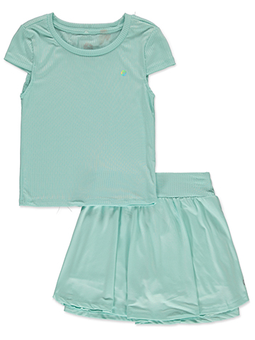RBX Girls' 2-Piece Yoga Scooter Skirt Set Outfit - CookiesKids.com