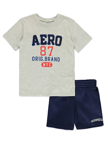 Aeropostale Boys' 2-Piece Shorts Set Outfit - CookiesKids.com