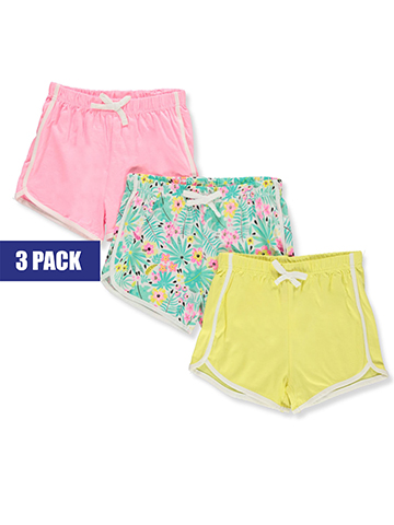 Dreamstar Girls' 3-Pack Varsity Shorts - CookiesKids.com