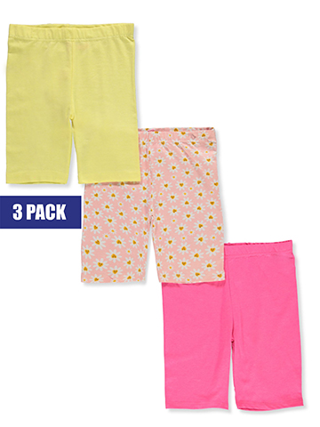 Dreamstar Girls' 3-Pack Bike Shorts - CookiesKids.com