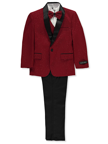 Kids World Boys' 5-Piece Suit Pants Set - CookiesKids.com