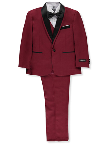 Kids World 5-Piece Solid Suit Pants Set - CookiesKids.com