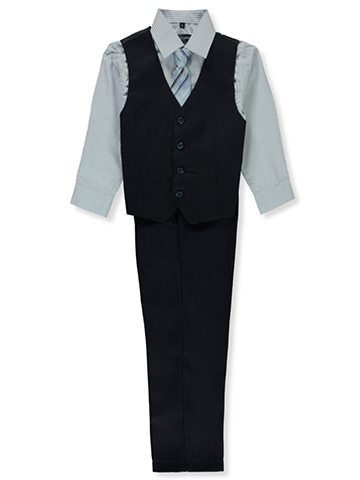 Kids World Boys' 4-Piece Vest Set - CookiesKids.com