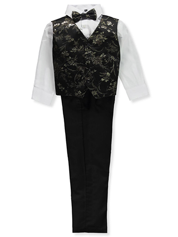 Kids World Boys' 4-Piece Ivy Suit Pants Set - CookiesKids.com