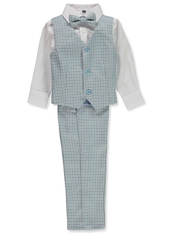 Kids World Boys' 4-Piece Neptune Vest Set - CookiesKids.com