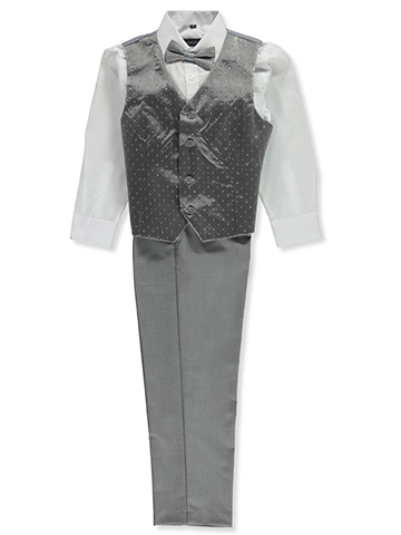Kids World Boys’ 4-Piece Suit - CookiesKids.com