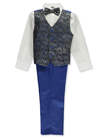 Kids World Boys’ 4-Piece Suit - CookiesKids.com