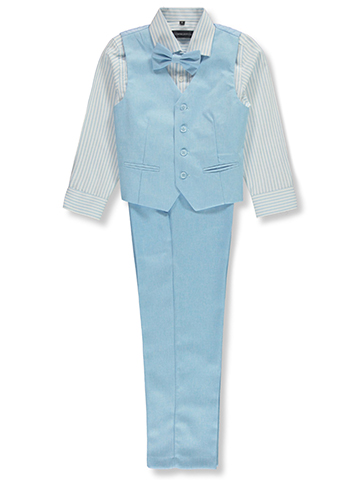 Kids World Boys' 4-Piece Stripe Suit - CookiesKids.com